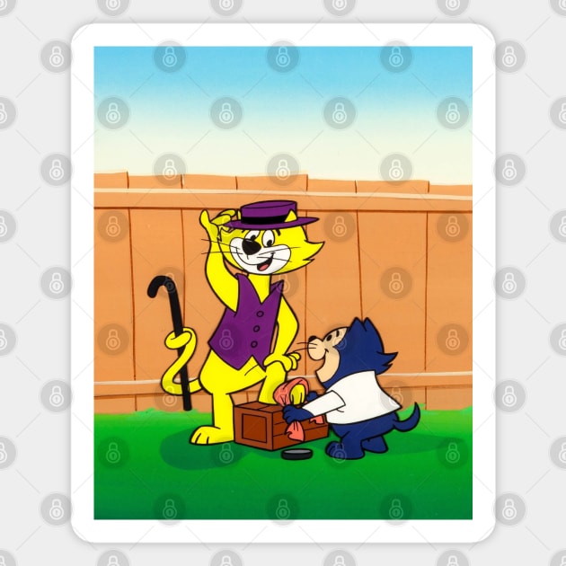 Top Cat and Benny Magnet by Edumj